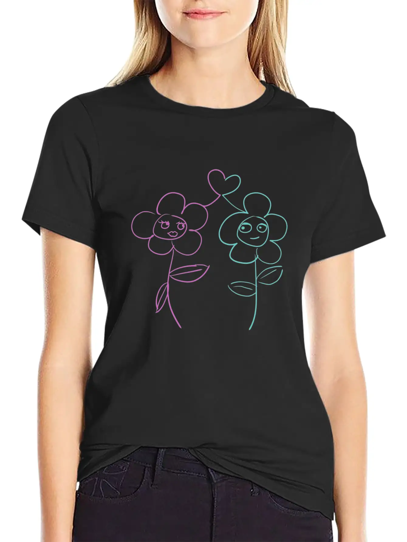 Flower Flowers Lovers Classic Cotton Tee – Unisex Comfort For Any Season