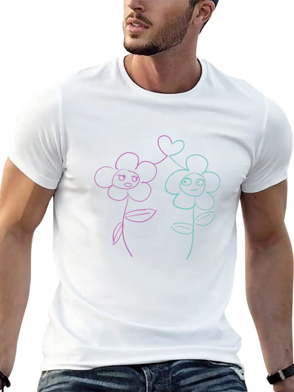 Flower Flowers Lovers Classic Cotton Tee – Unisex Comfort For Any Season