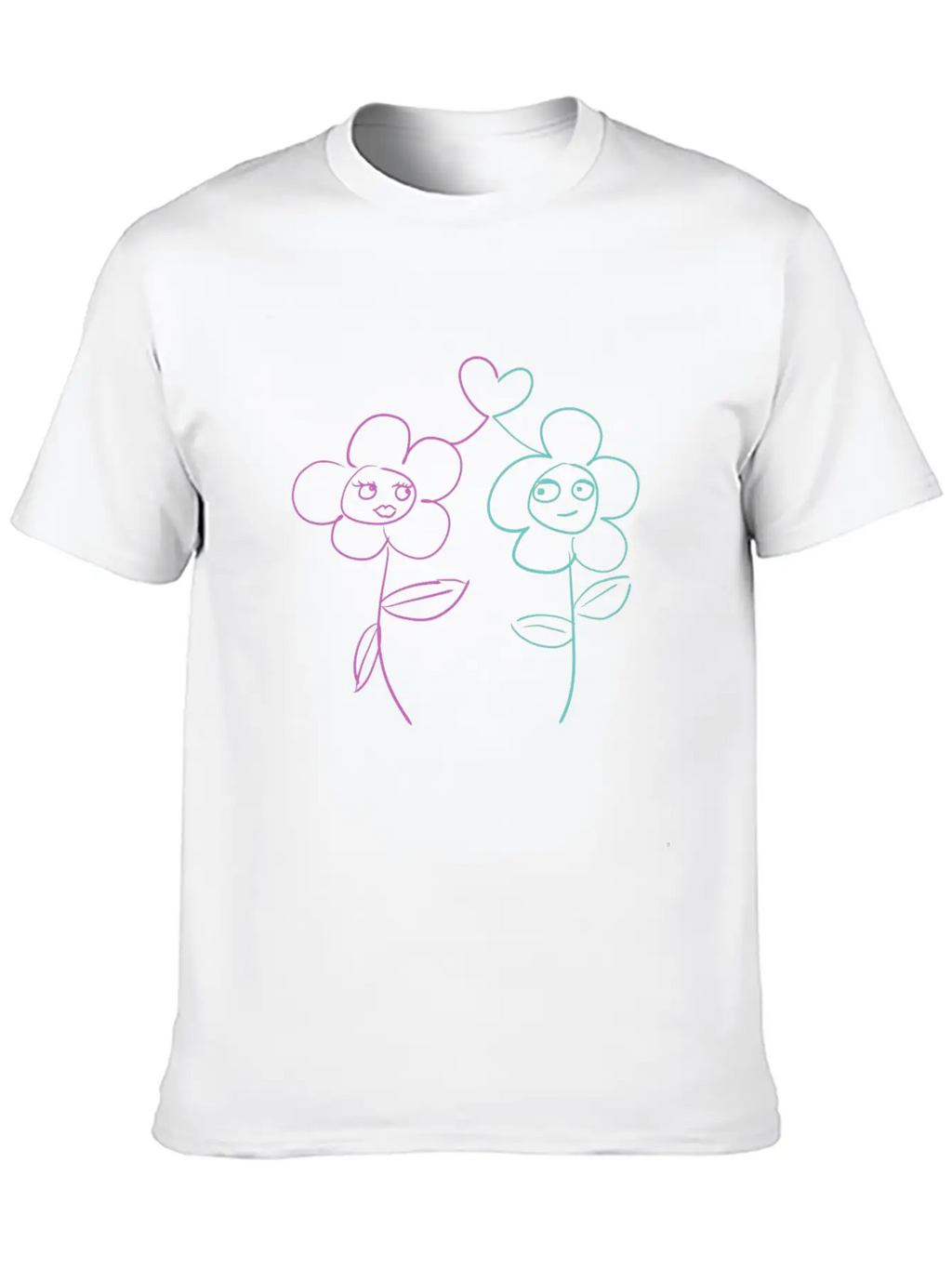 Flower Flowers Lovers Classic Cotton Tee – Unisex Comfort For Any Season