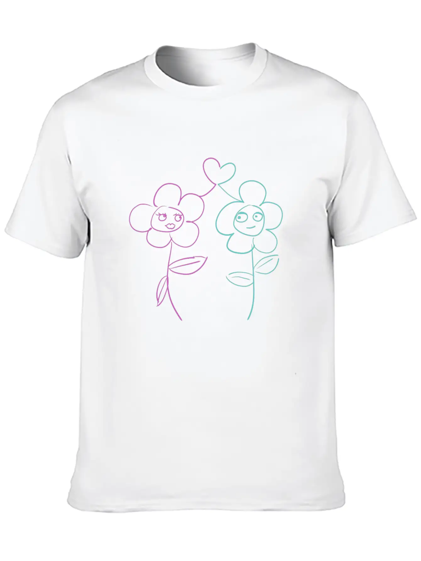 Flower Flowers Lovers Classic Cotton Tee – Unisex Comfort For Any Season