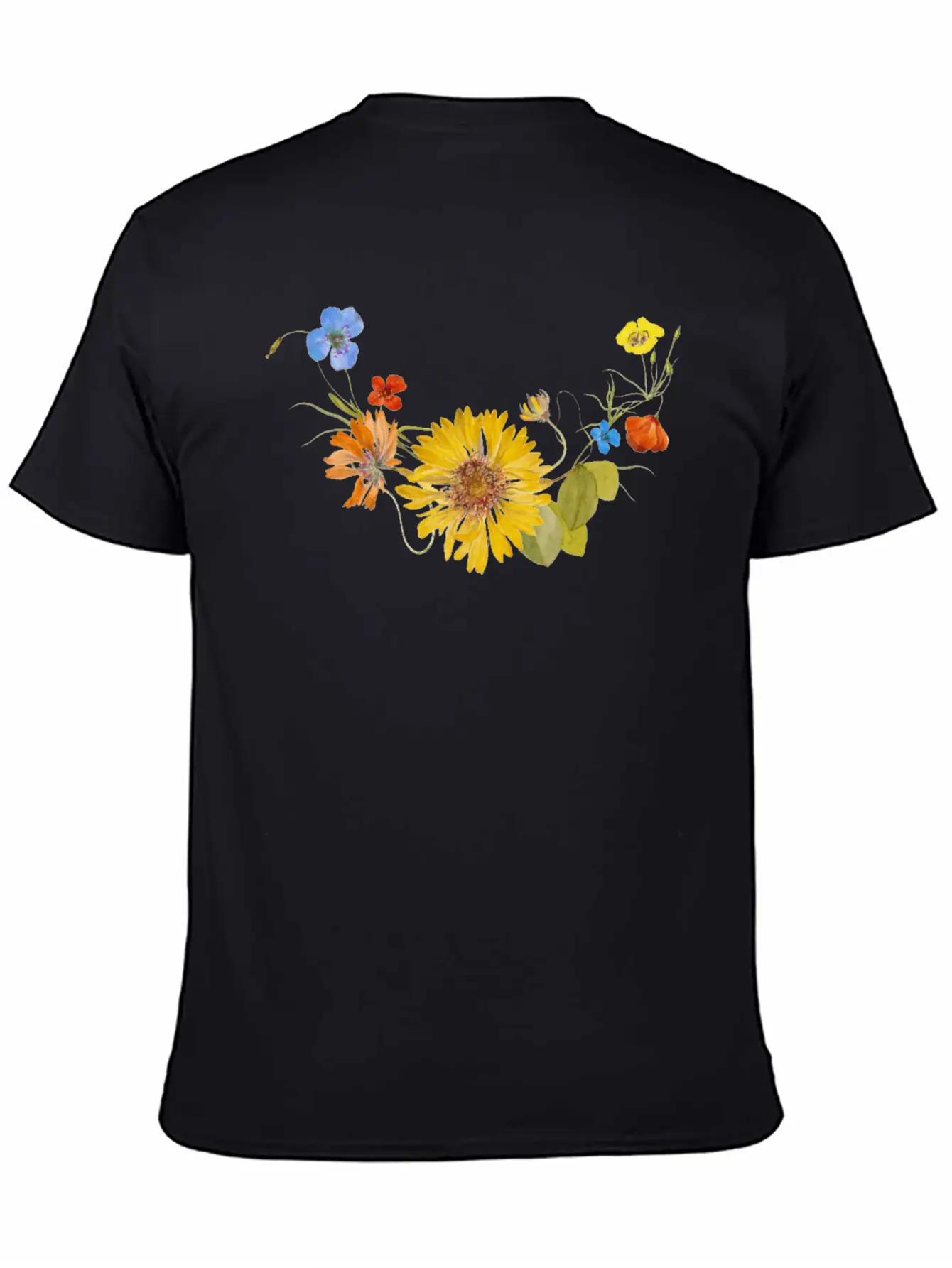 Flower Stylish Everyday T-Shirt – Unisex Basic Cotton Tee