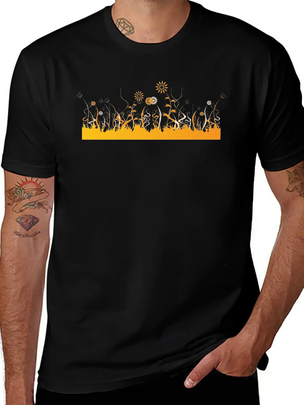 Flower Timeless Short Sleeve Tee – Comfy And Minimalist Design