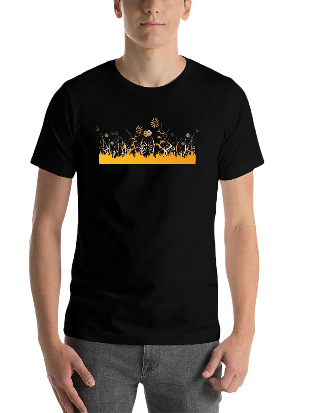 Flower Timeless Short Sleeve Tee – Comfy And Minimalist Design