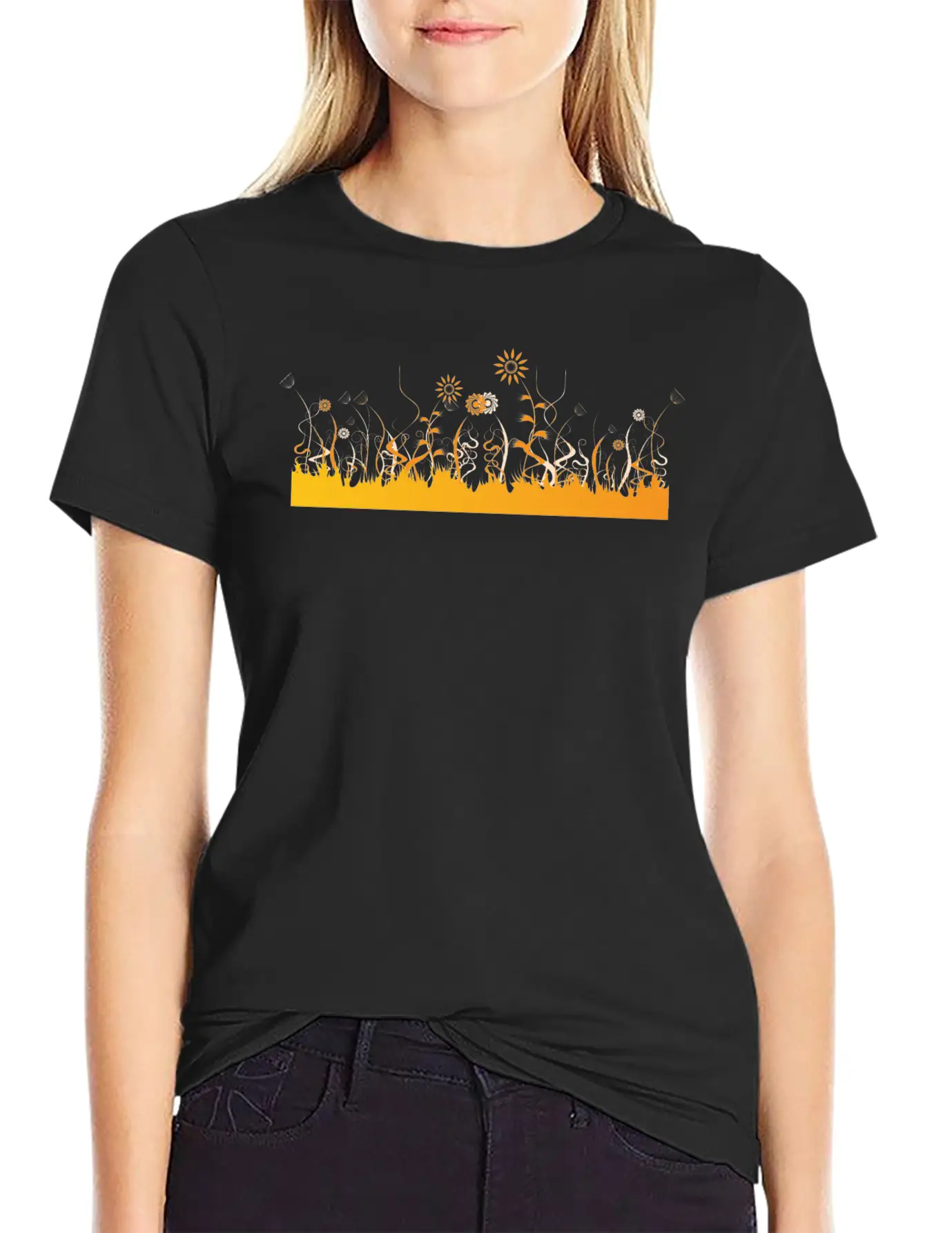Flower Timeless Short Sleeve Tee – Comfy And Minimalist Design