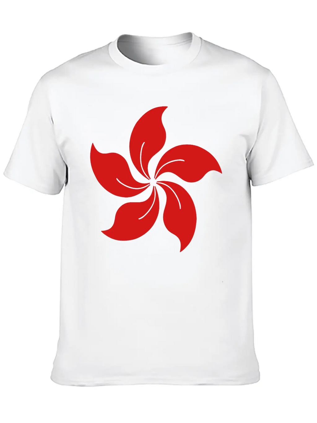 Flower Unisex Casual T-Shirt – Clean Design For Daily Comfort