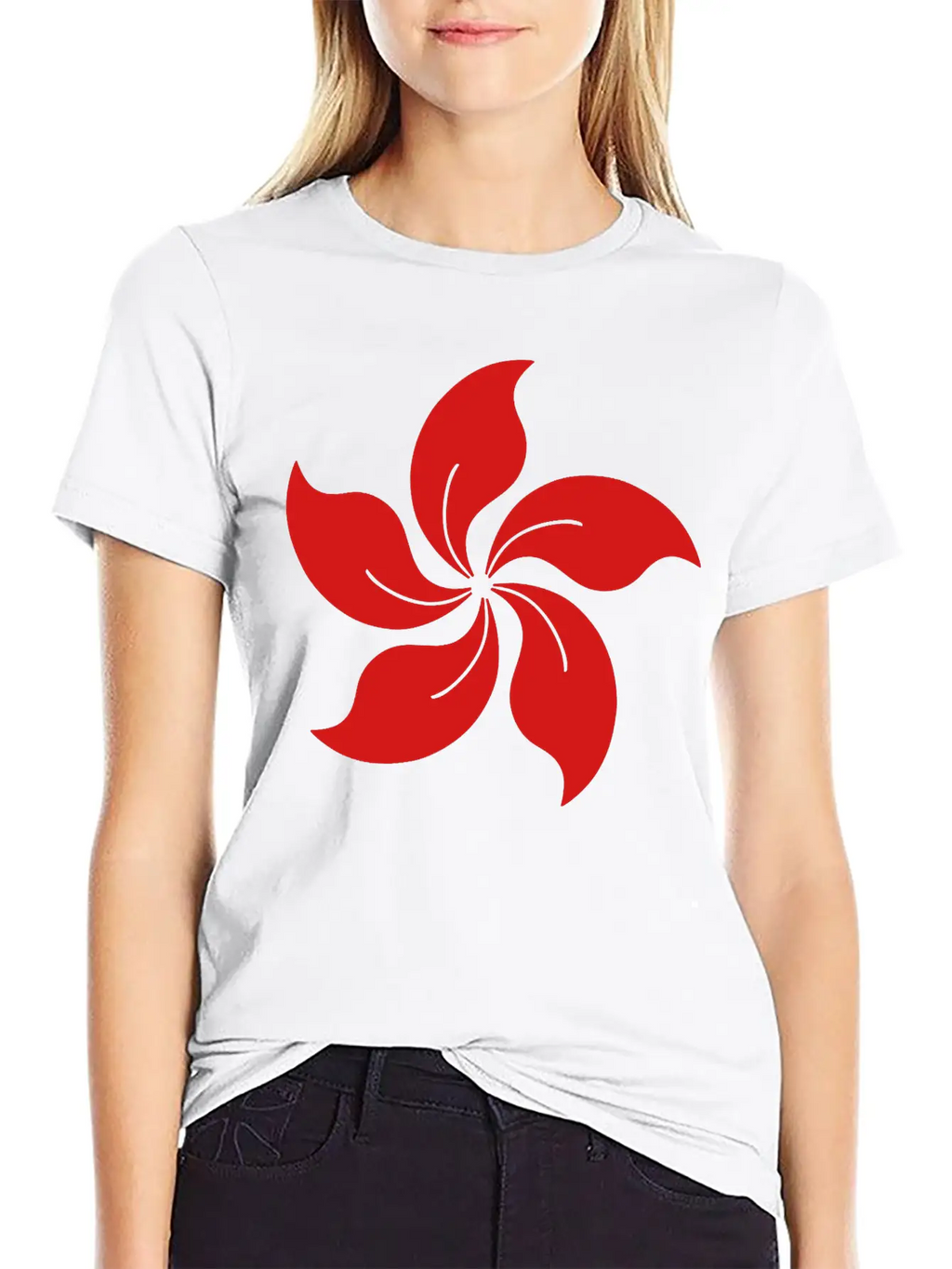 Flower Unisex Casual T-Shirt – Clean Design For Daily Comfort