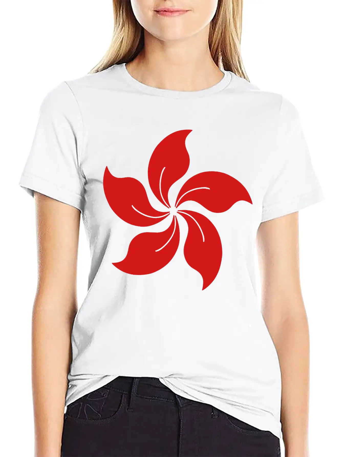 Flower Unisex Casual T-Shirt – Clean Design For Daily Comfort