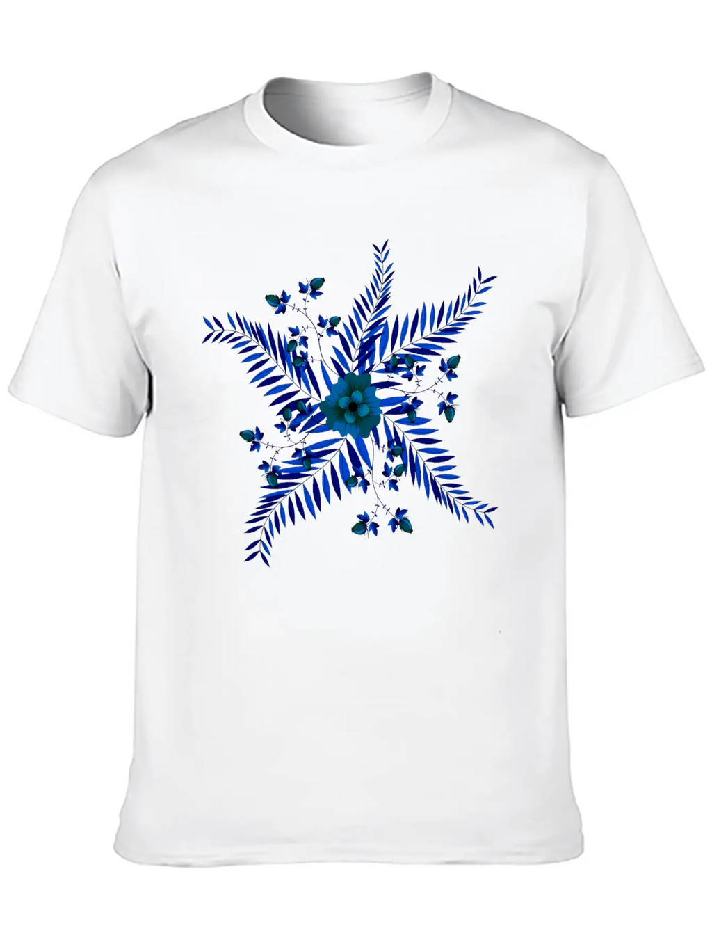Flowers Classic Cotton Tee – Unisex Comfort For Any Season