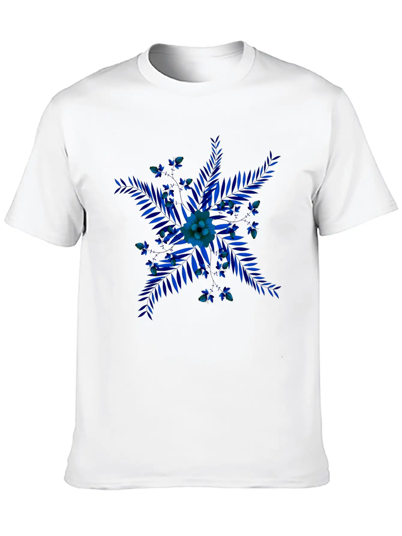 Flowers Classic Cotton Tee – Unisex Comfort For Any Season