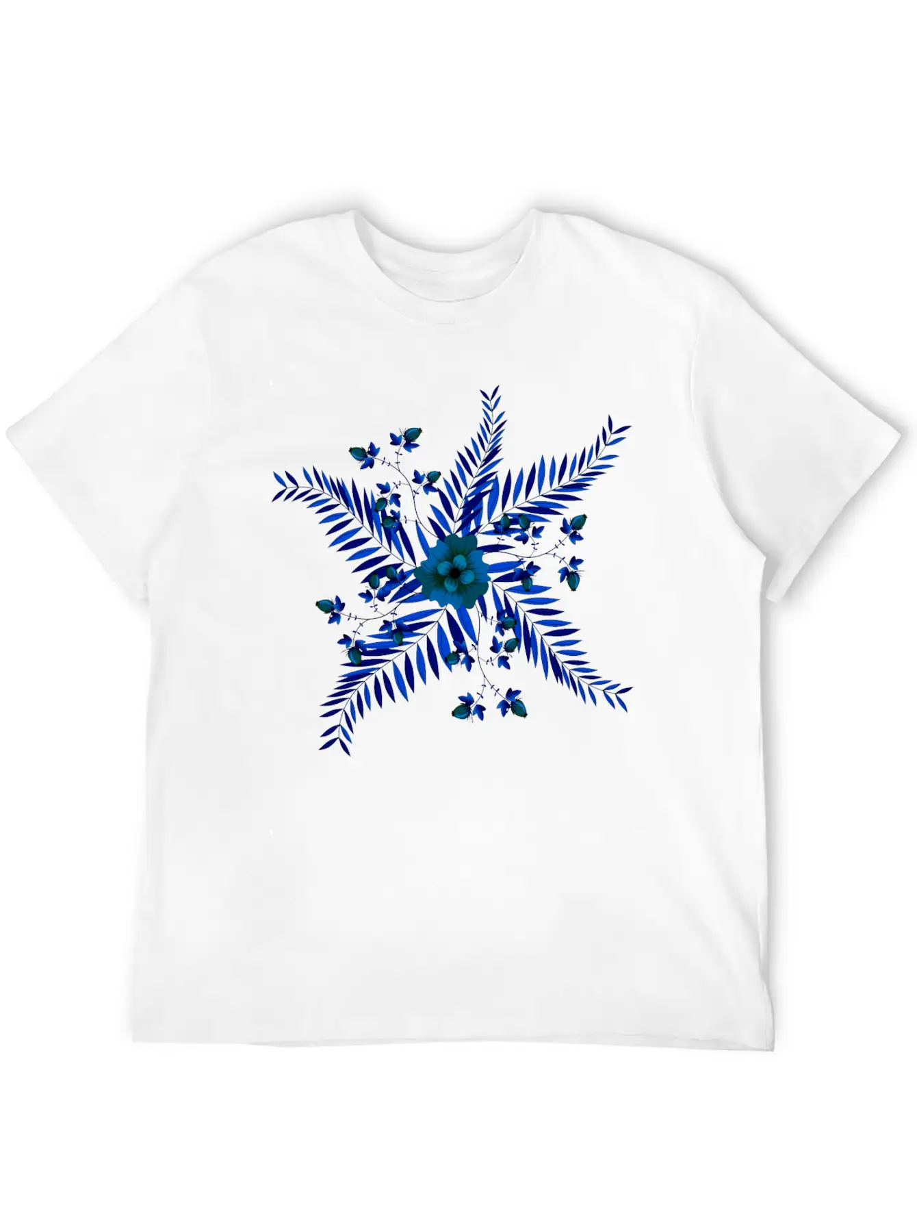 Flowers Classic Cotton Tee – Unisex Comfort For Any Season