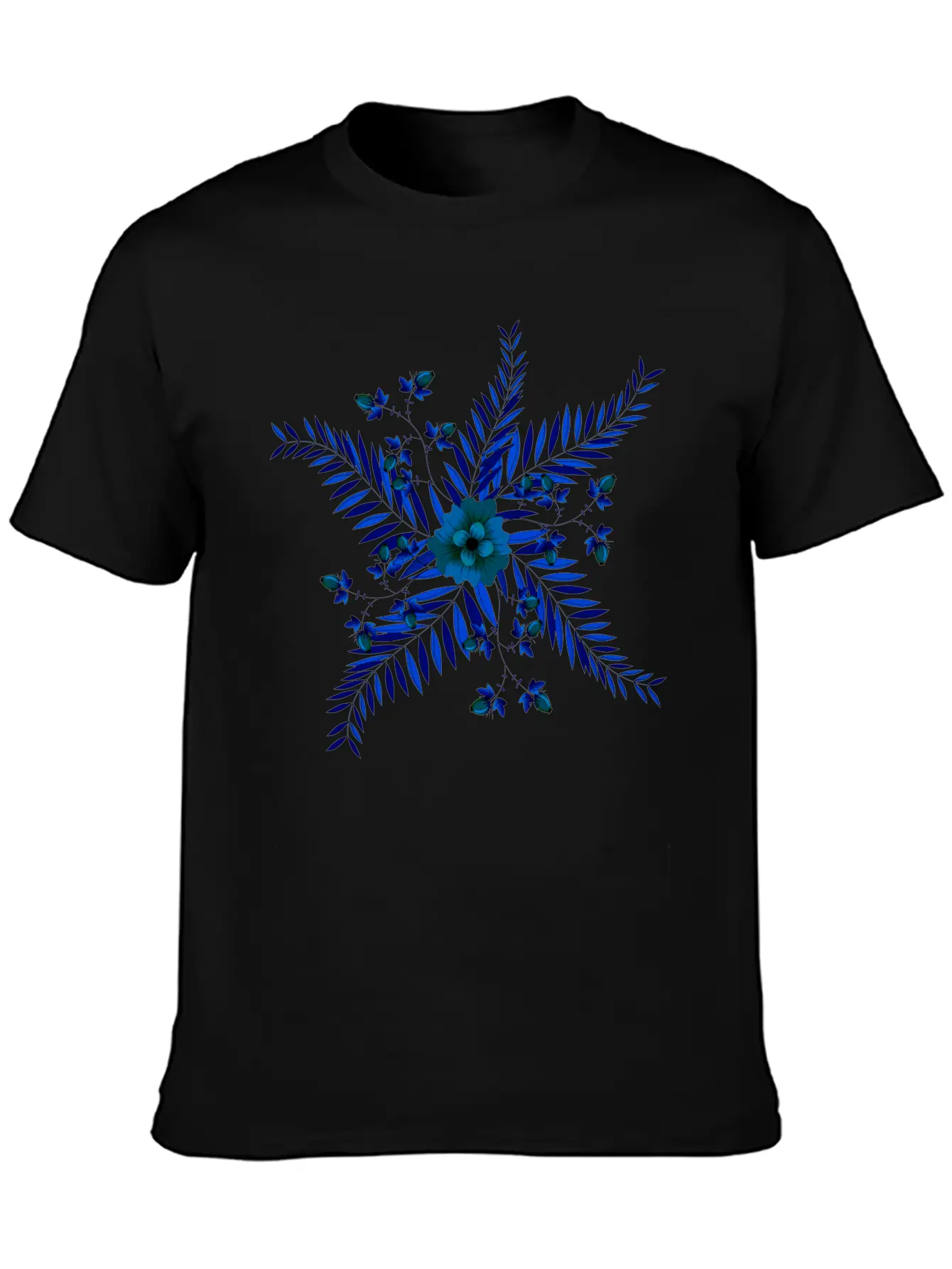 Flowers Classic Cotton Tee – Unisex Comfort For Any Season