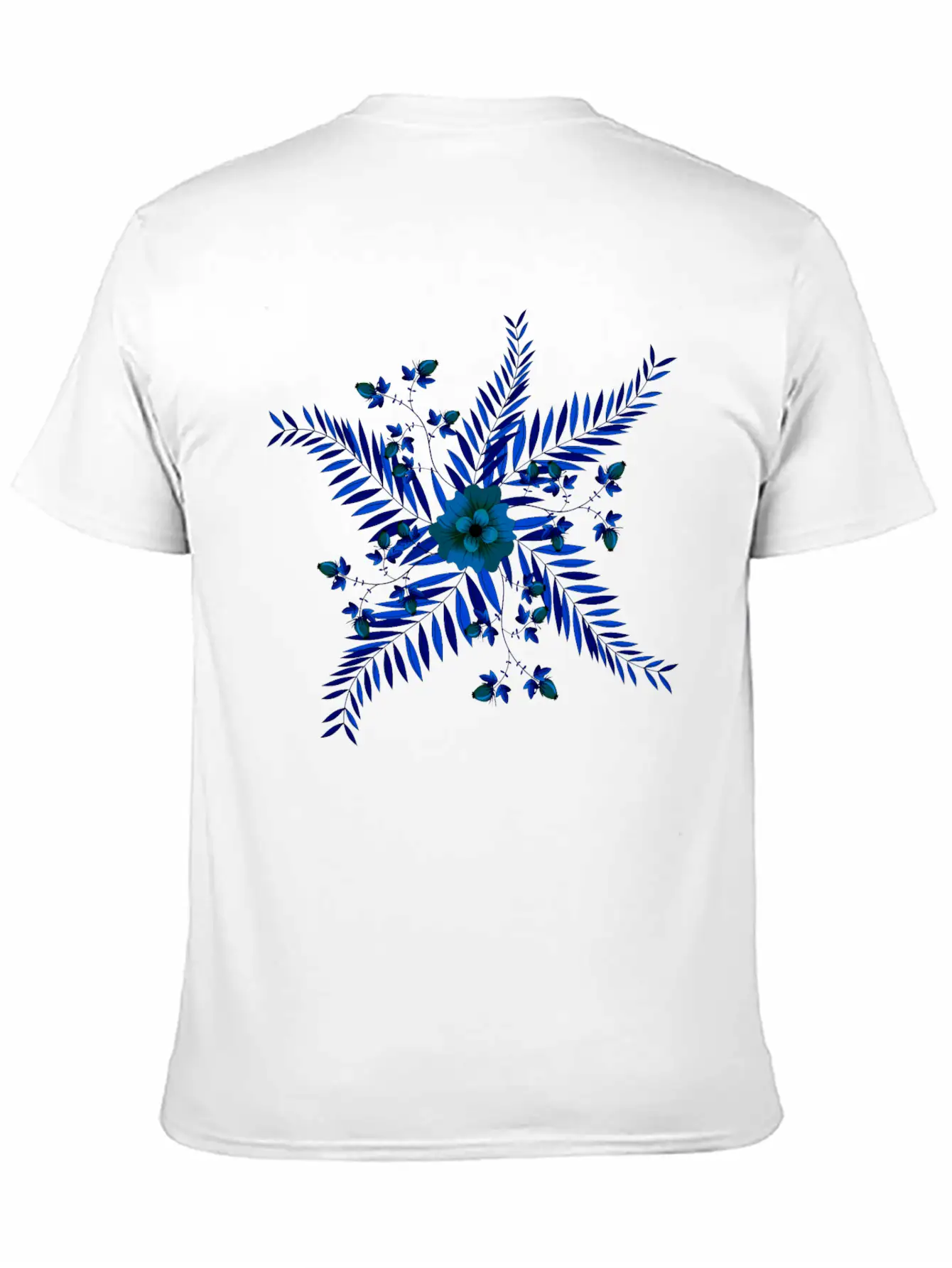 Flowers Classic Cotton Tee – Unisex Comfort For Any Season