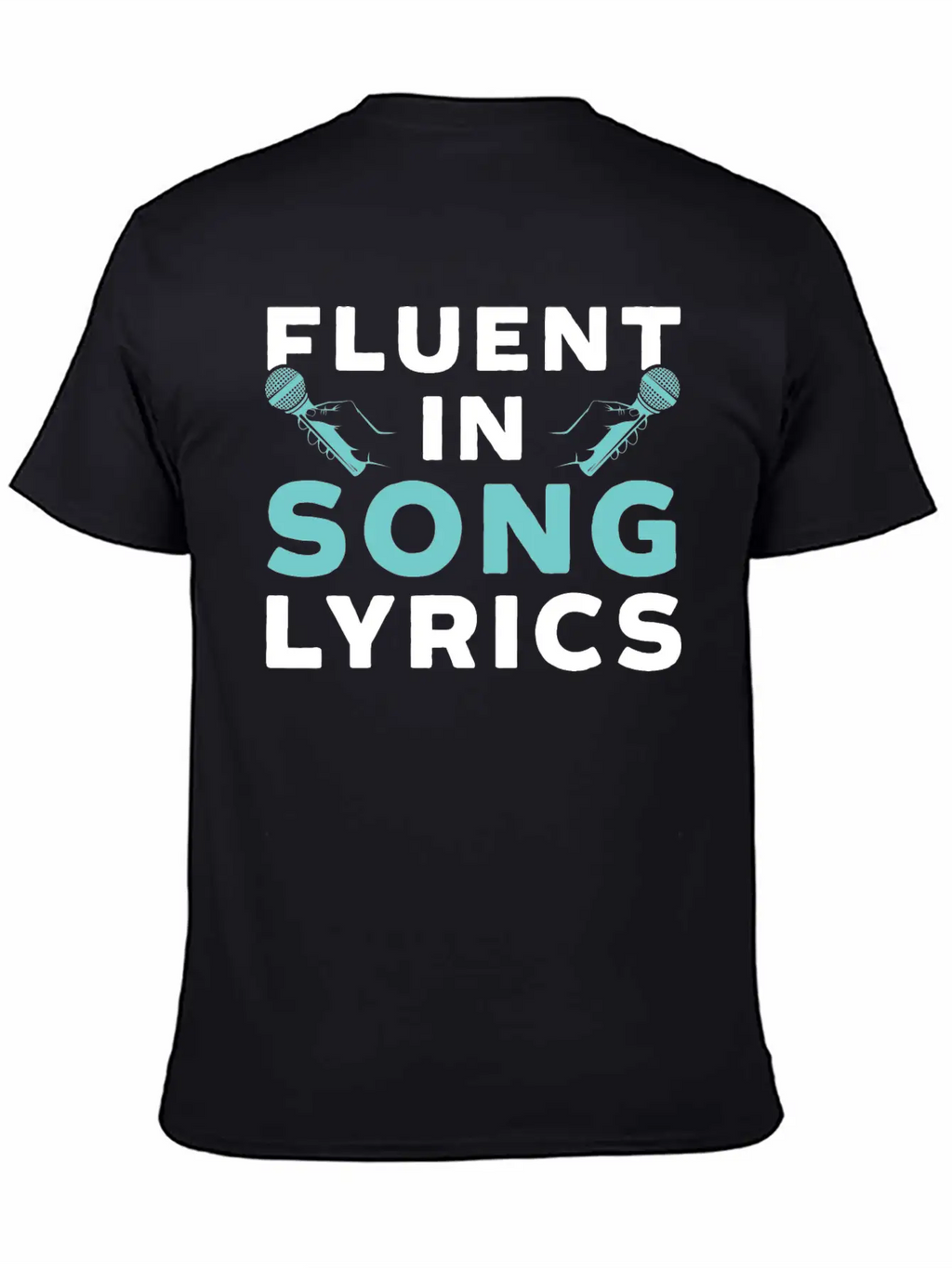 Fluent In Song Lyrics Timeless Short Sleeve Tee – Comfy And Minimalist Design