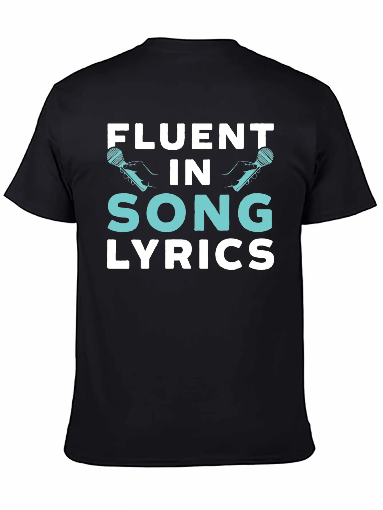 Fluent In Song Lyrics Timeless Short Sleeve Tee – Comfy And Minimalist Design
