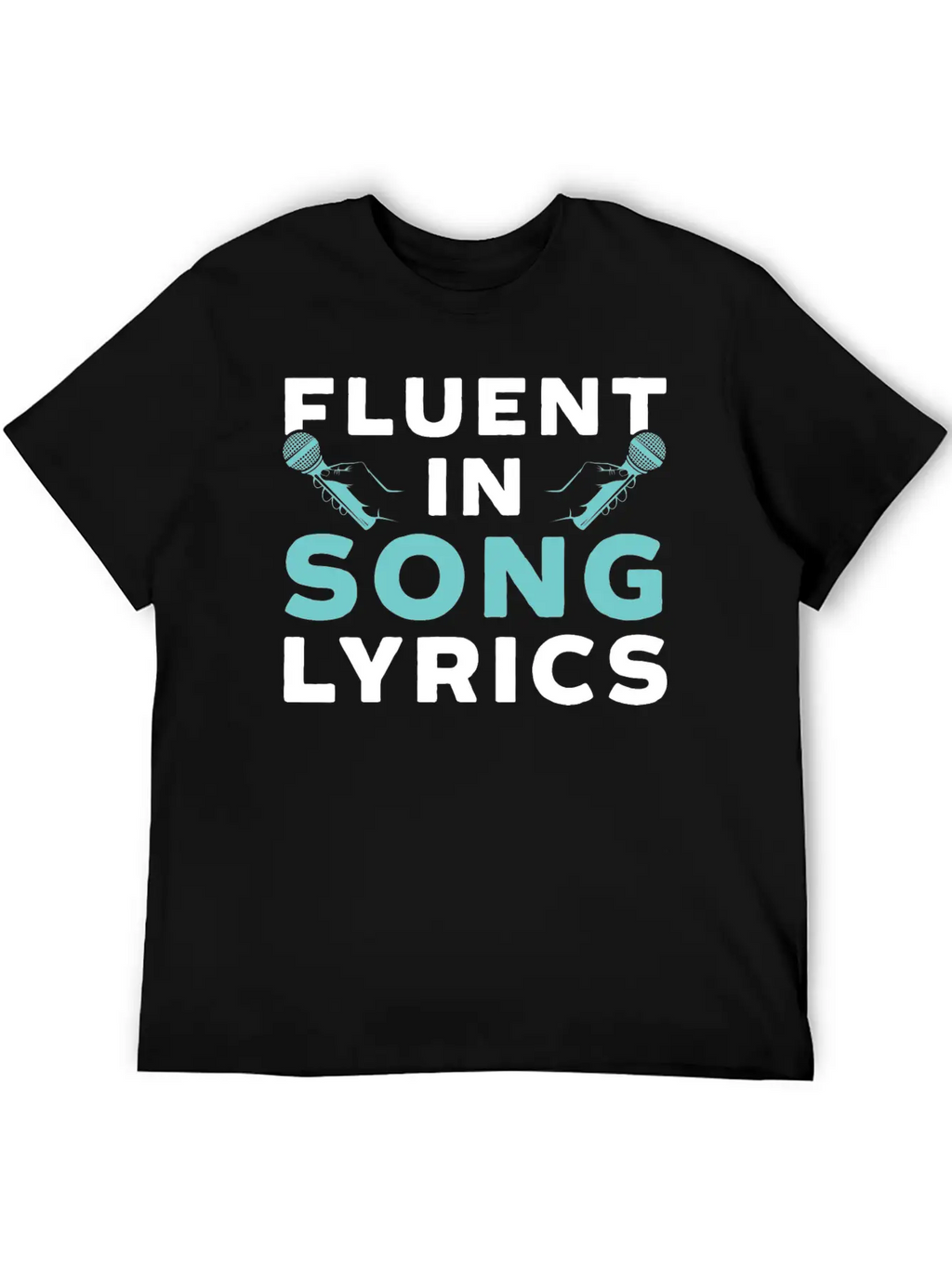 Fluent In Song Lyrics Timeless Short Sleeve Tee – Comfy And Minimalist Design