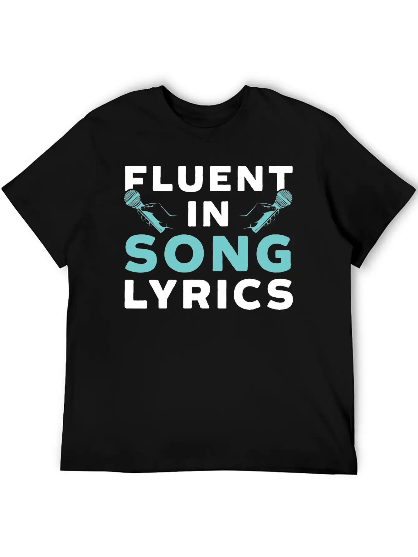 Fluent In Song Lyrics Timeless Short Sleeve Tee – Comfy And Minimalist Design