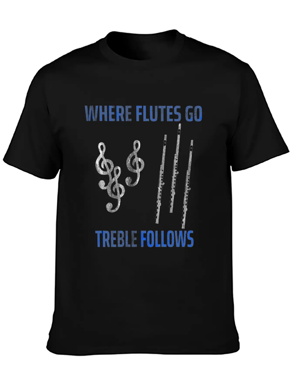 Flute Music Basic Graphic T-Shirt – Daily Comfort In Soft Cotton
