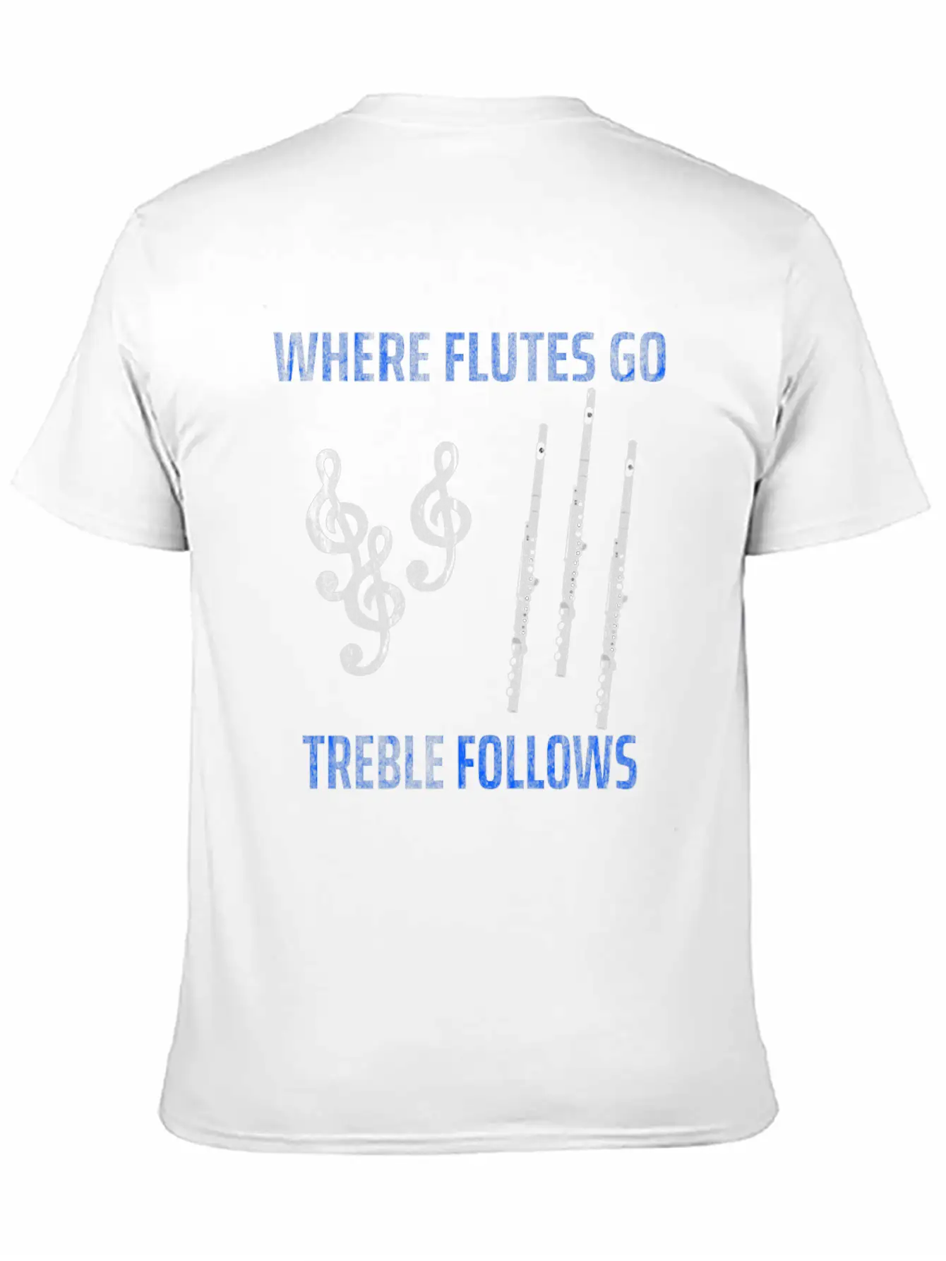 Flute Music Basic Graphic T-Shirt – Daily Comfort In Soft Cotton