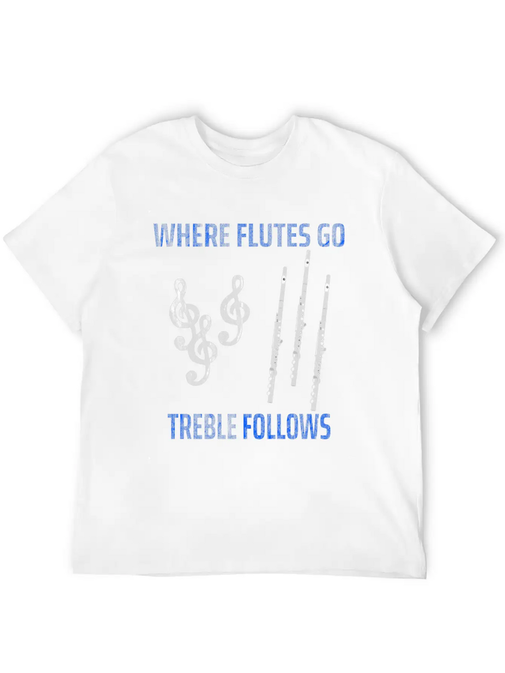 Flute Music Basic Graphic T-Shirt – Daily Comfort In Soft Cotton