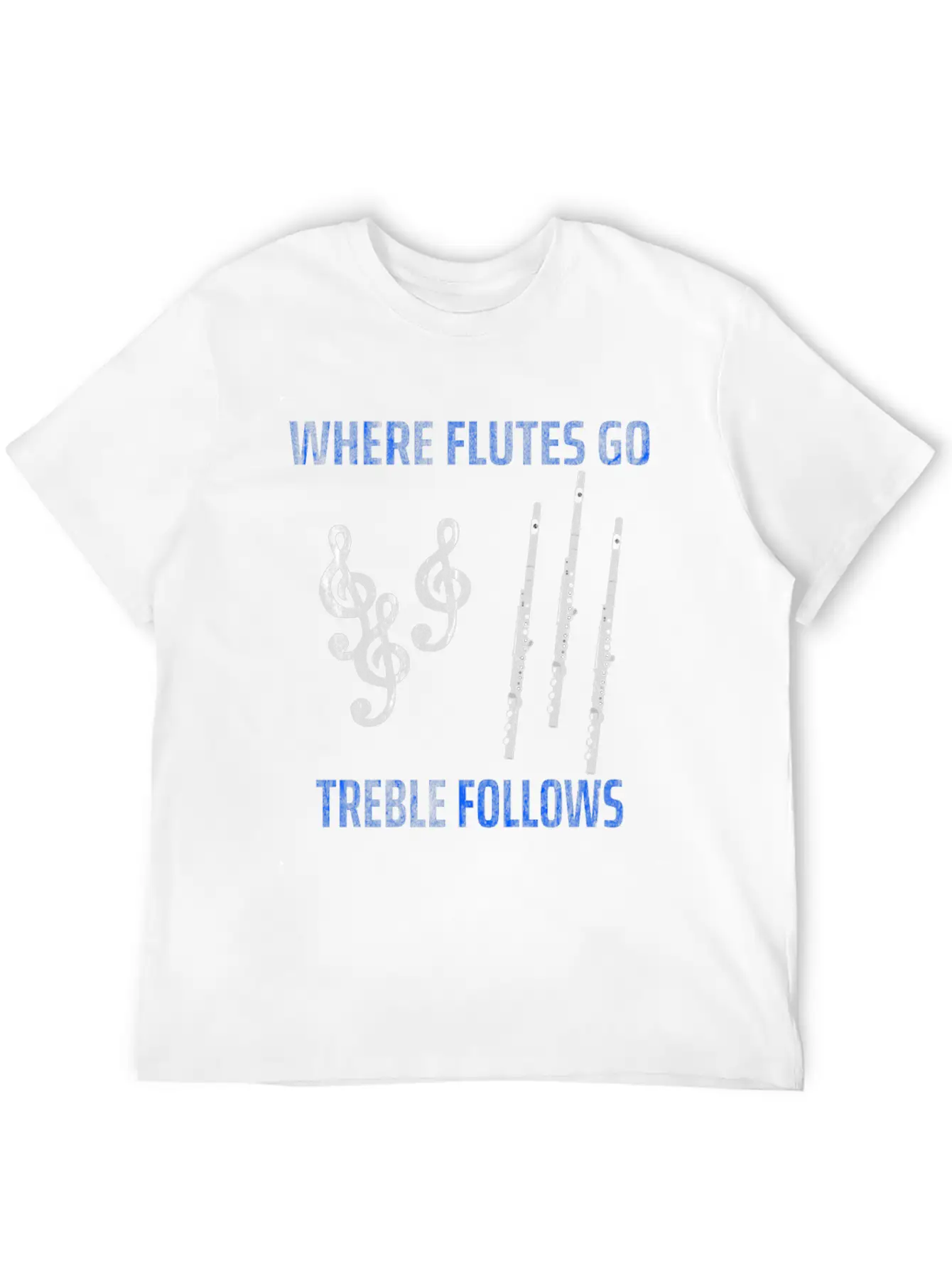 Flute Music Basic Graphic T-Shirt – Daily Comfort In Soft Cotton