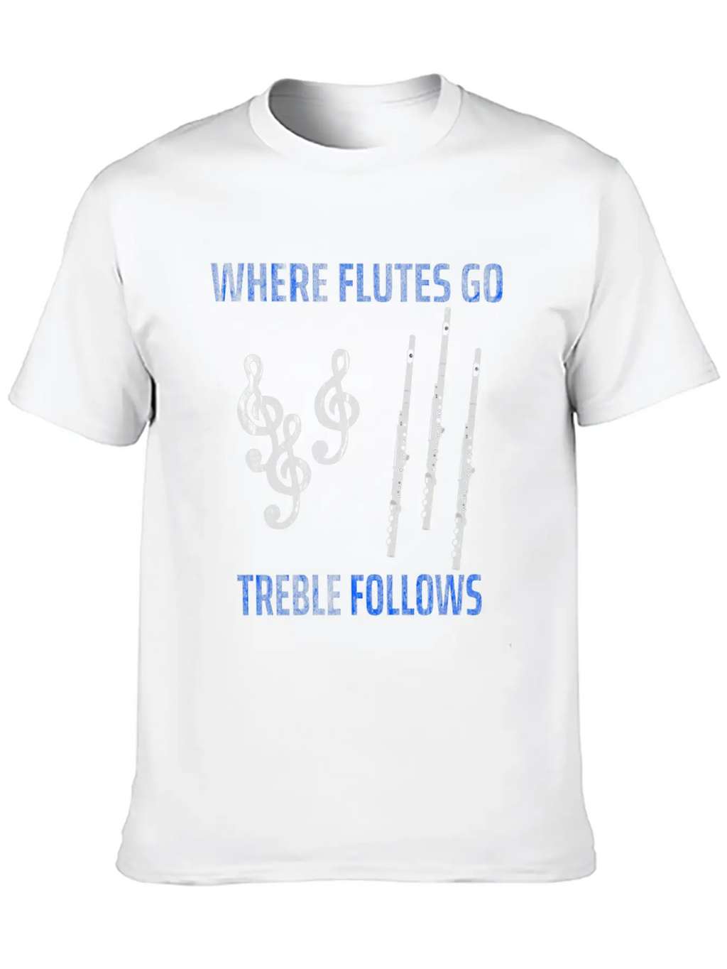 Flute Music Basic Graphic T-Shirt – Daily Comfort In Soft Cotton