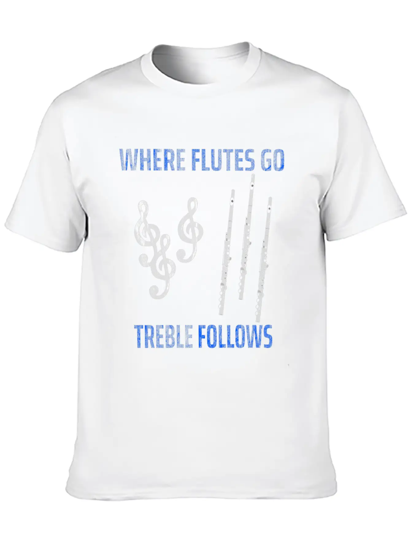 Flute Music Basic Graphic T-Shirt – Daily Comfort In Soft Cotton