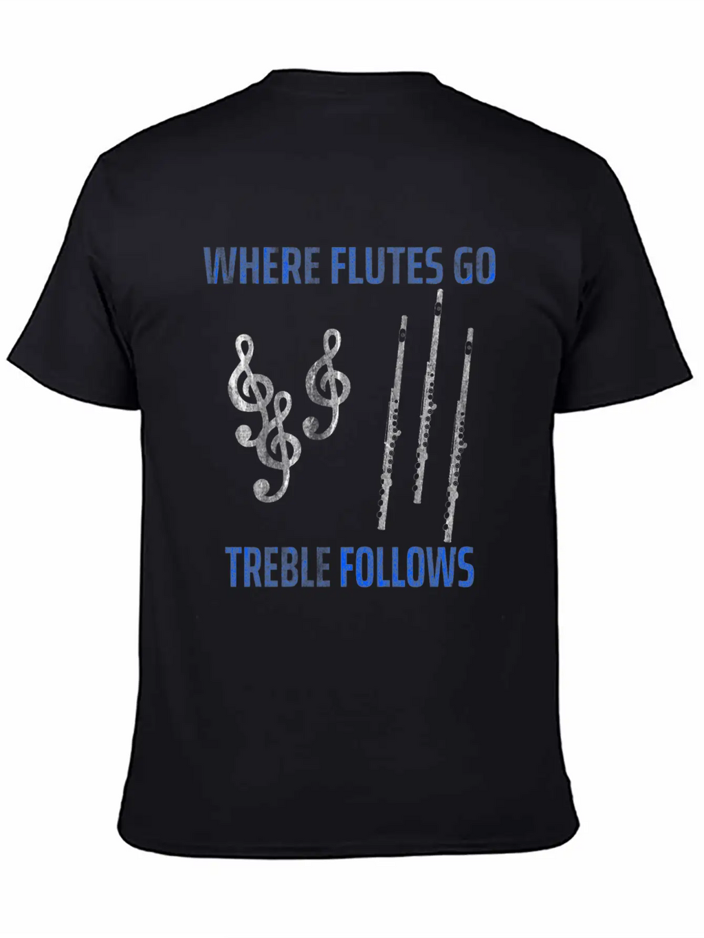 Flute Music Basic Graphic T-Shirt – Daily Comfort In Soft Cotton