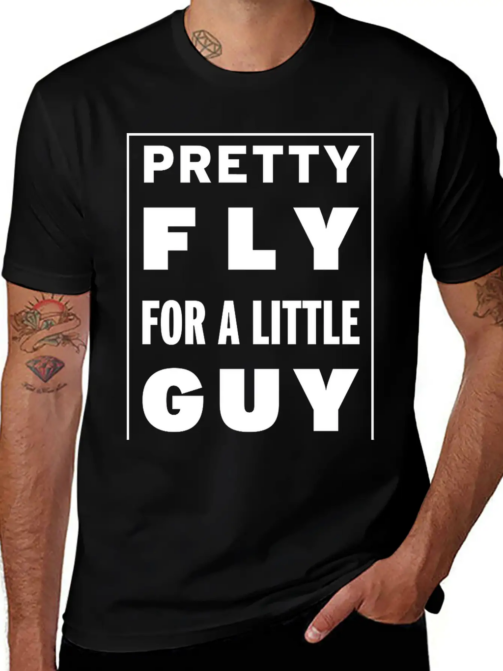 Fly Little Guy Breathable Graphic T-Shirt – Perfect For Casual Days