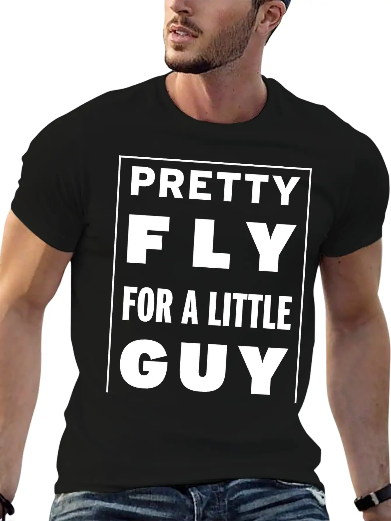 Fly Little Guy Breathable Graphic T-Shirt – Perfect For Casual Days