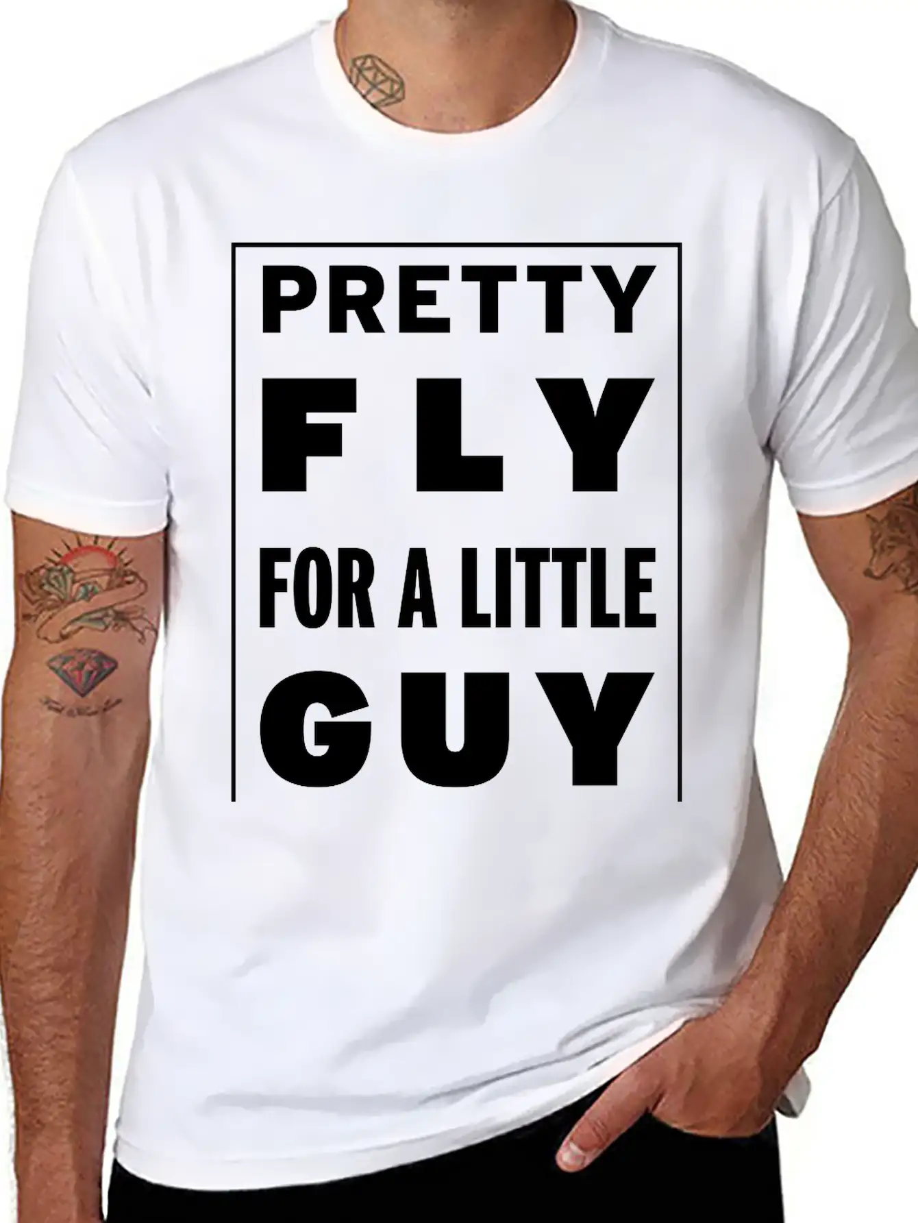 Fly Little Guy Breathable Graphic T-Shirt – Perfect For Casual Days