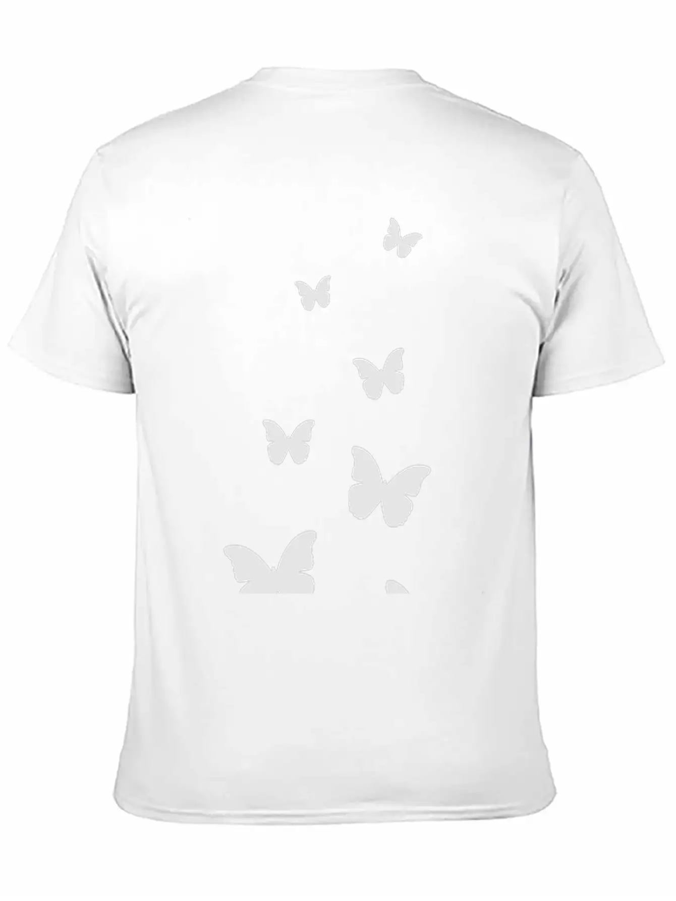 Flying Butterflies Breathable Graphic T-Shirt – Perfect For Casual Days