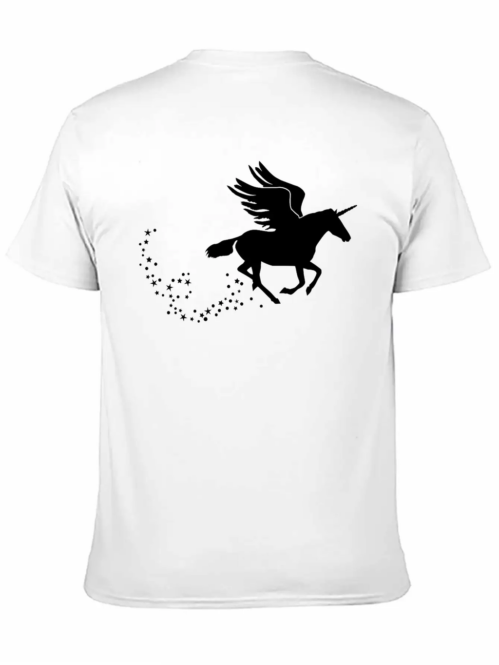 Flying Pegasus Unicorn Classic Cotton Tee – Unisex Comfort For Any Season
