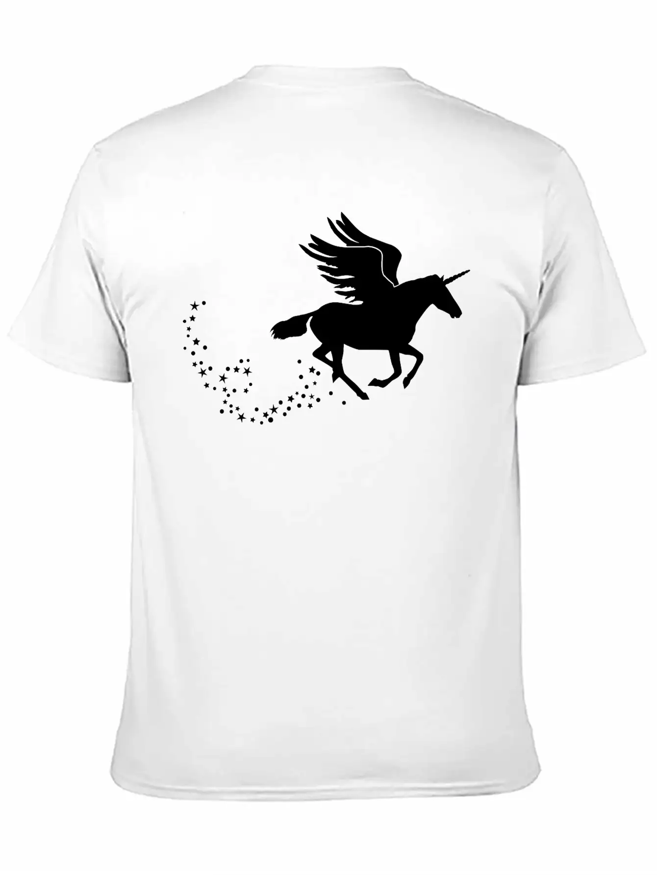 Flying Pegasus Unicorn Classic Cotton Tee – Unisex Comfort For Any Season
