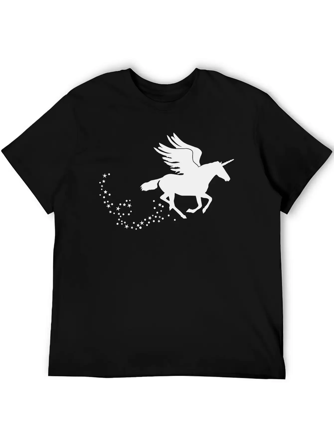 Flying Pegasus Unicorn Classic Cotton Tee – Unisex Comfort For Any Season