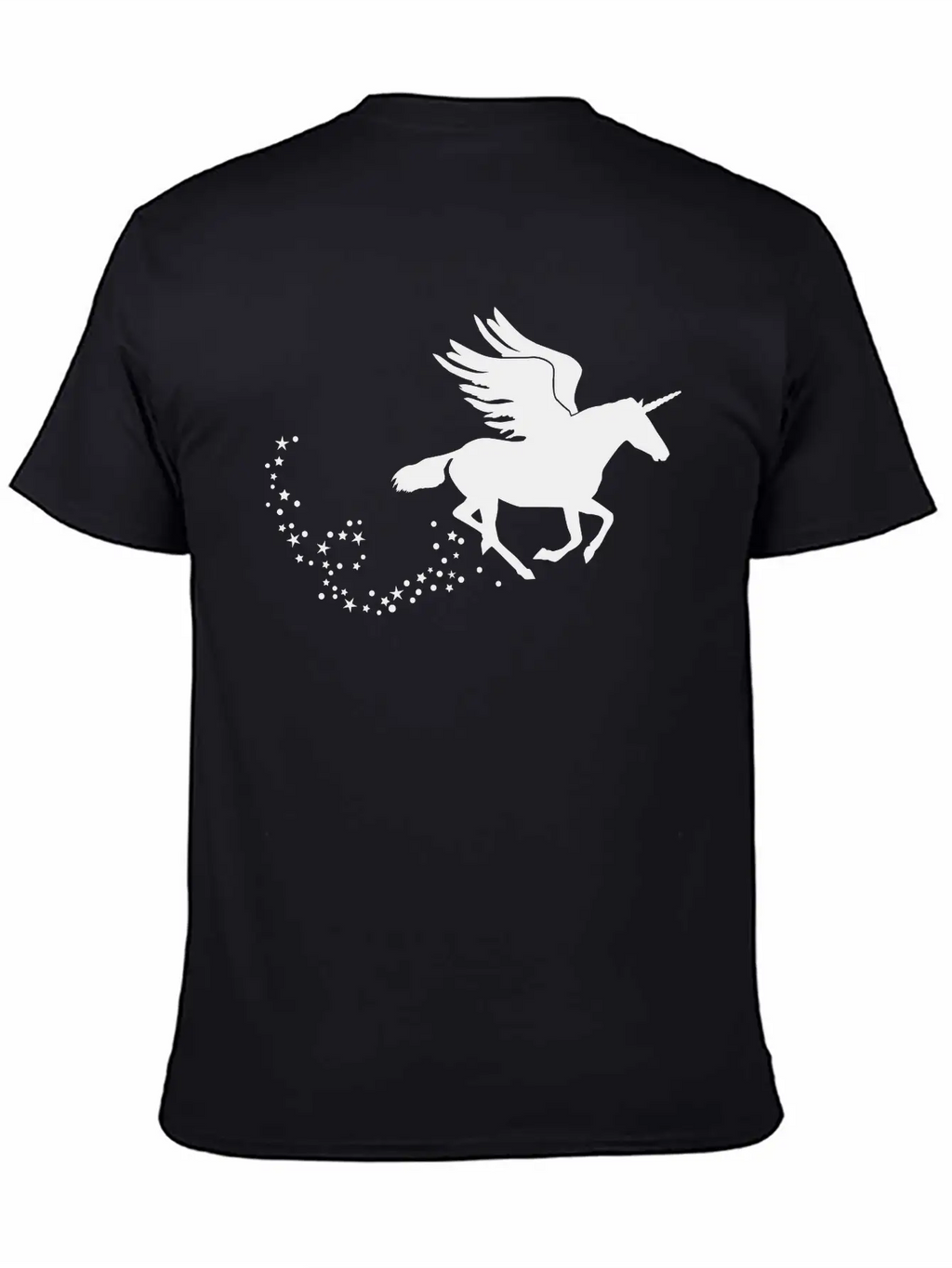 Flying Pegasus Unicorn Classic Cotton Tee – Unisex Comfort For Any Season
