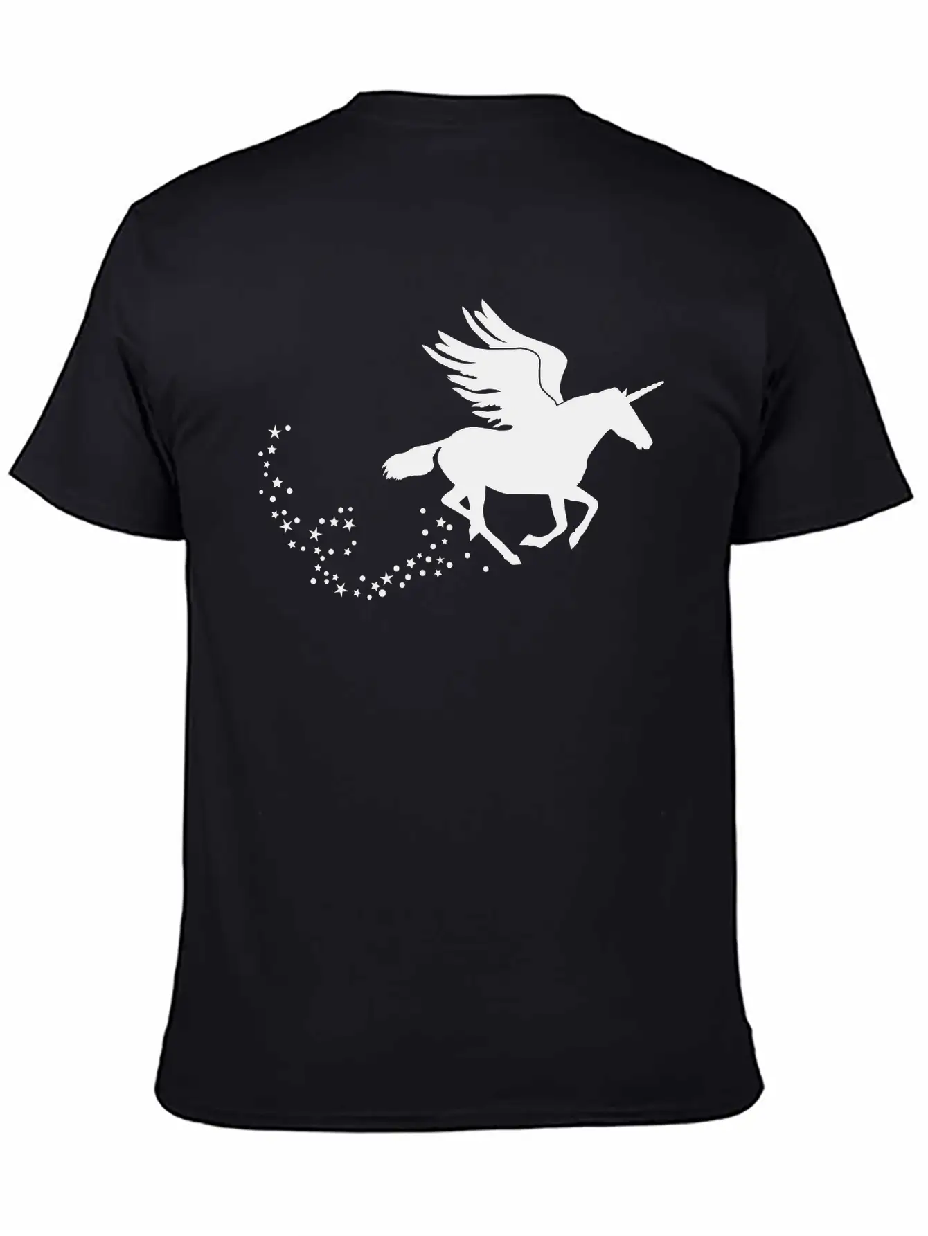 Flying Pegasus Unicorn Classic Cotton Tee – Unisex Comfort For Any Season