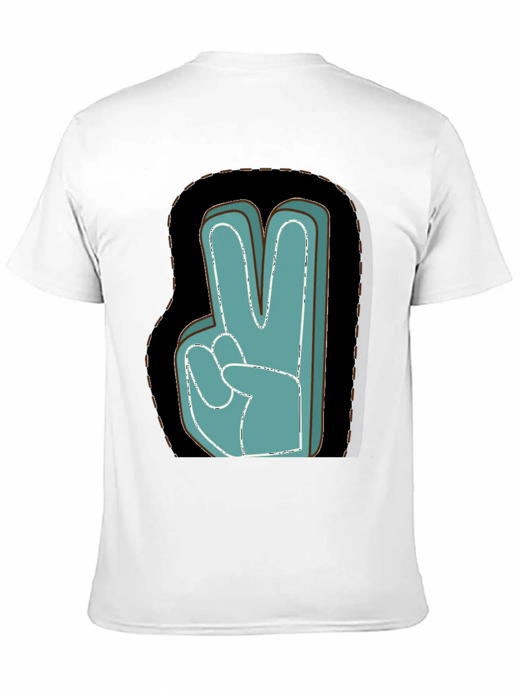 Foam Hand Basic Graphic T-Shirt – Daily Comfort In Soft Cotton