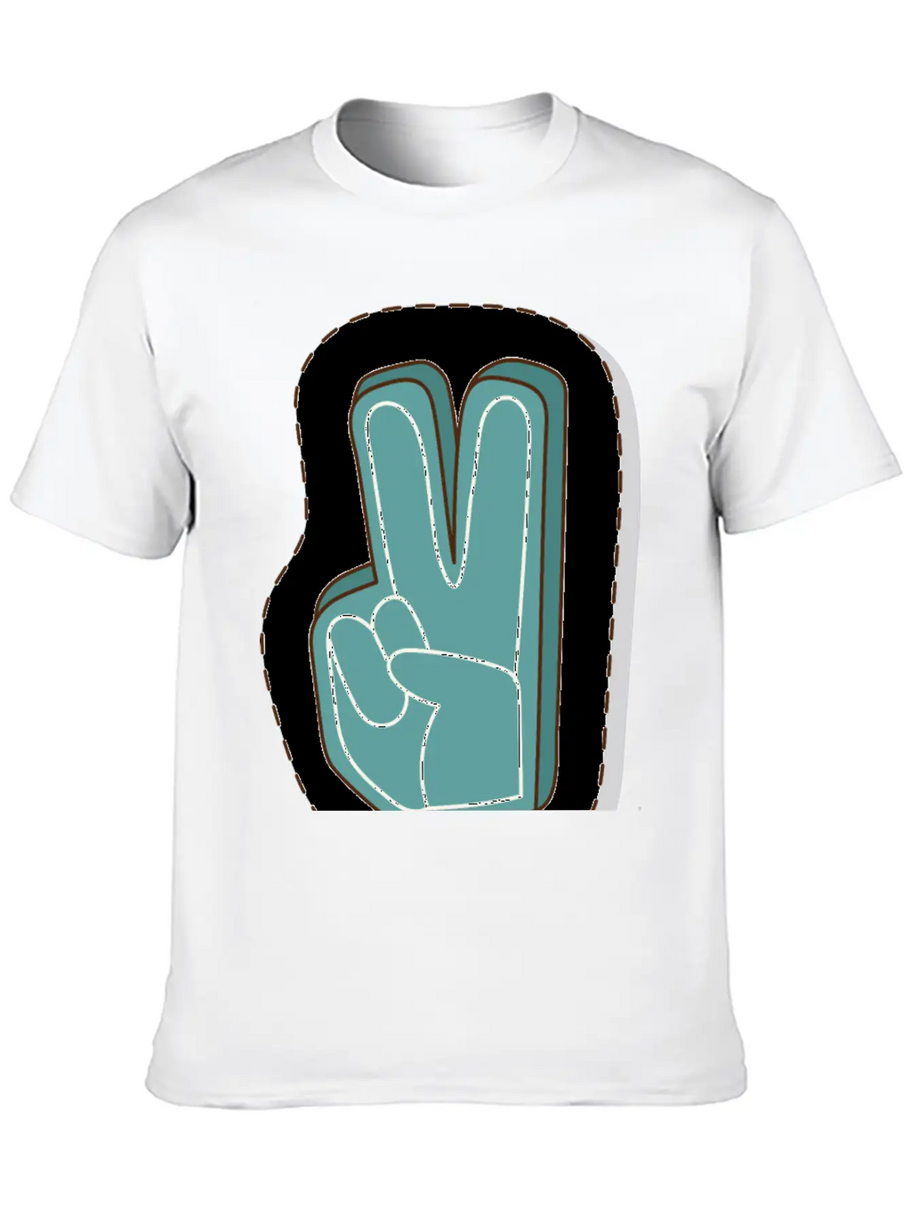 Foam Hand Basic Graphic T-Shirt – Daily Comfort In Soft Cotton
