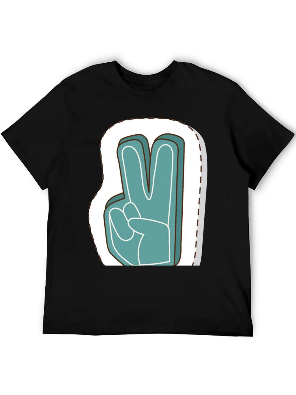 Foam Hand Basic Graphic T-Shirt – Daily Comfort In Soft Cotton