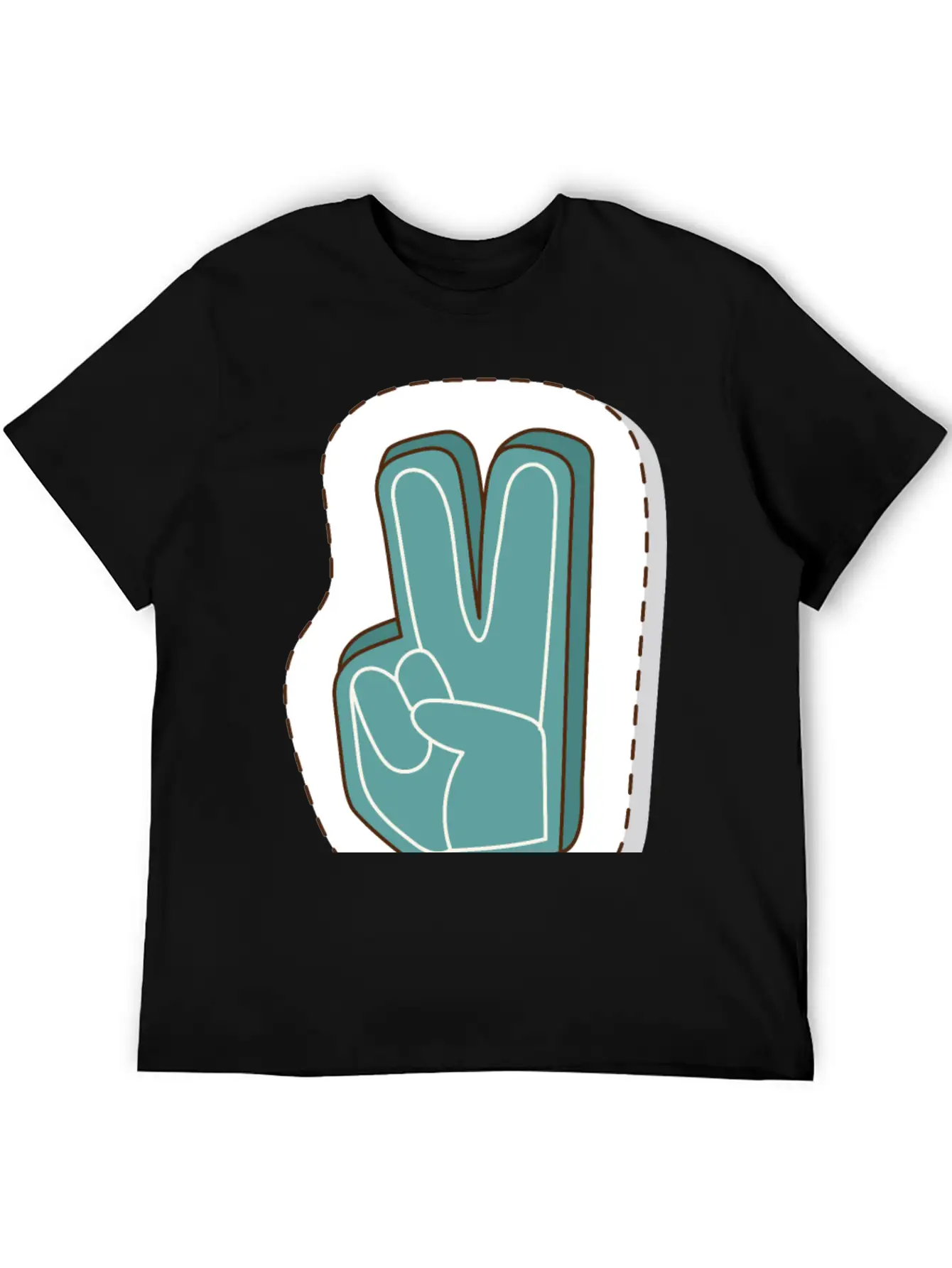 Foam Hand Basic Graphic T-Shirt – Daily Comfort In Soft Cotton