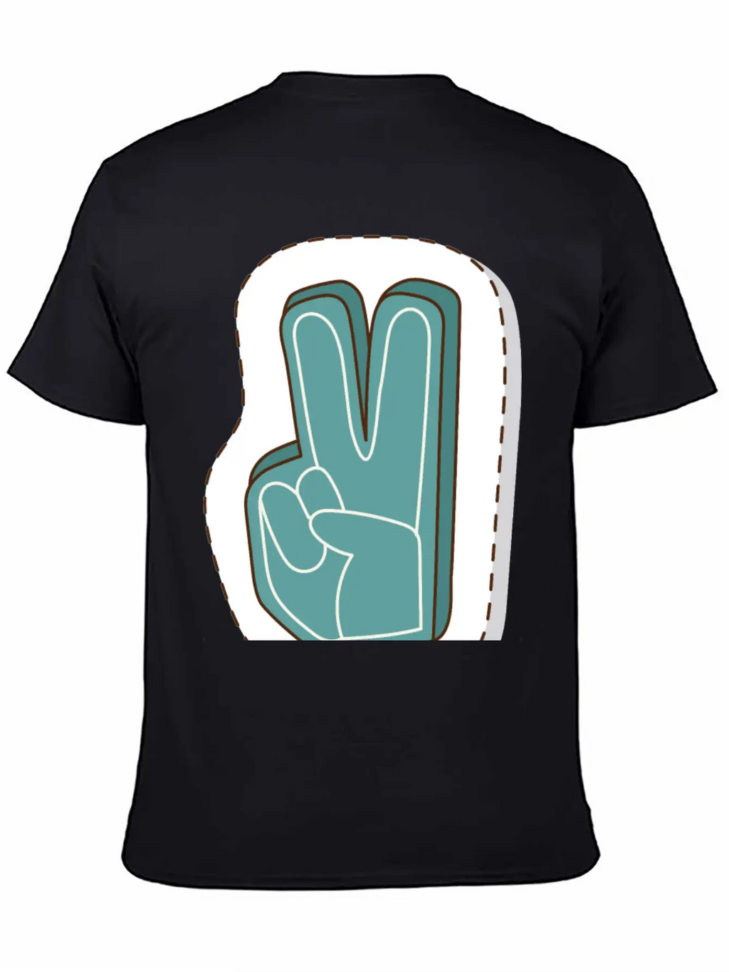 Foam Hand Basic Graphic T-Shirt – Daily Comfort In Soft Cotton