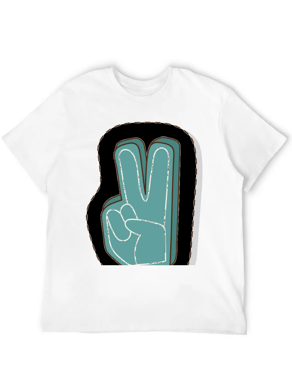 Foam Hand Basic Graphic T-Shirt – Daily Comfort In Soft Cotton