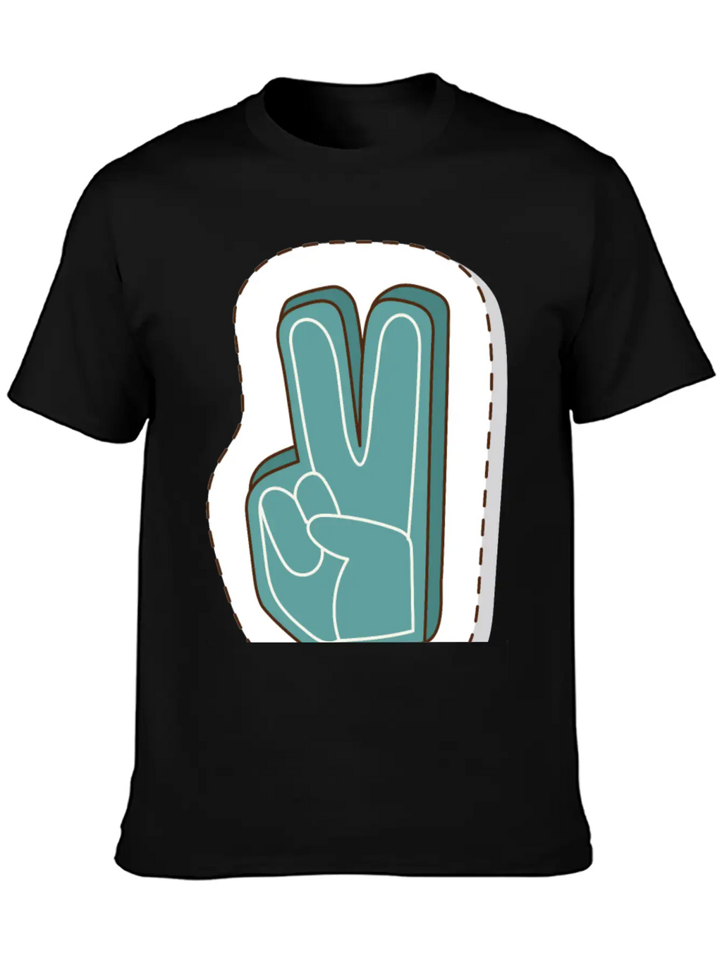 Foam Hand Basic Graphic T-Shirt – Daily Comfort In Soft Cotton