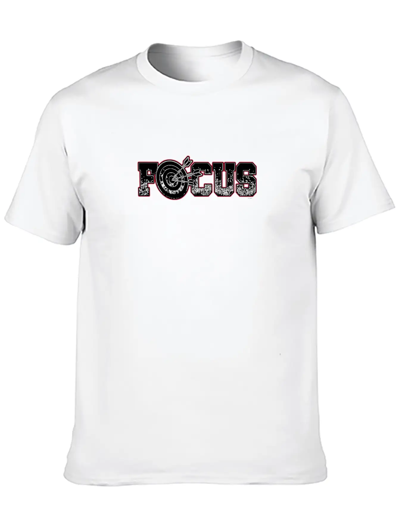 Focus Archery Archer Bullseye Bow And Arrow Stylish Everyday T-Shirt – Unisex Basic Cotton Tee