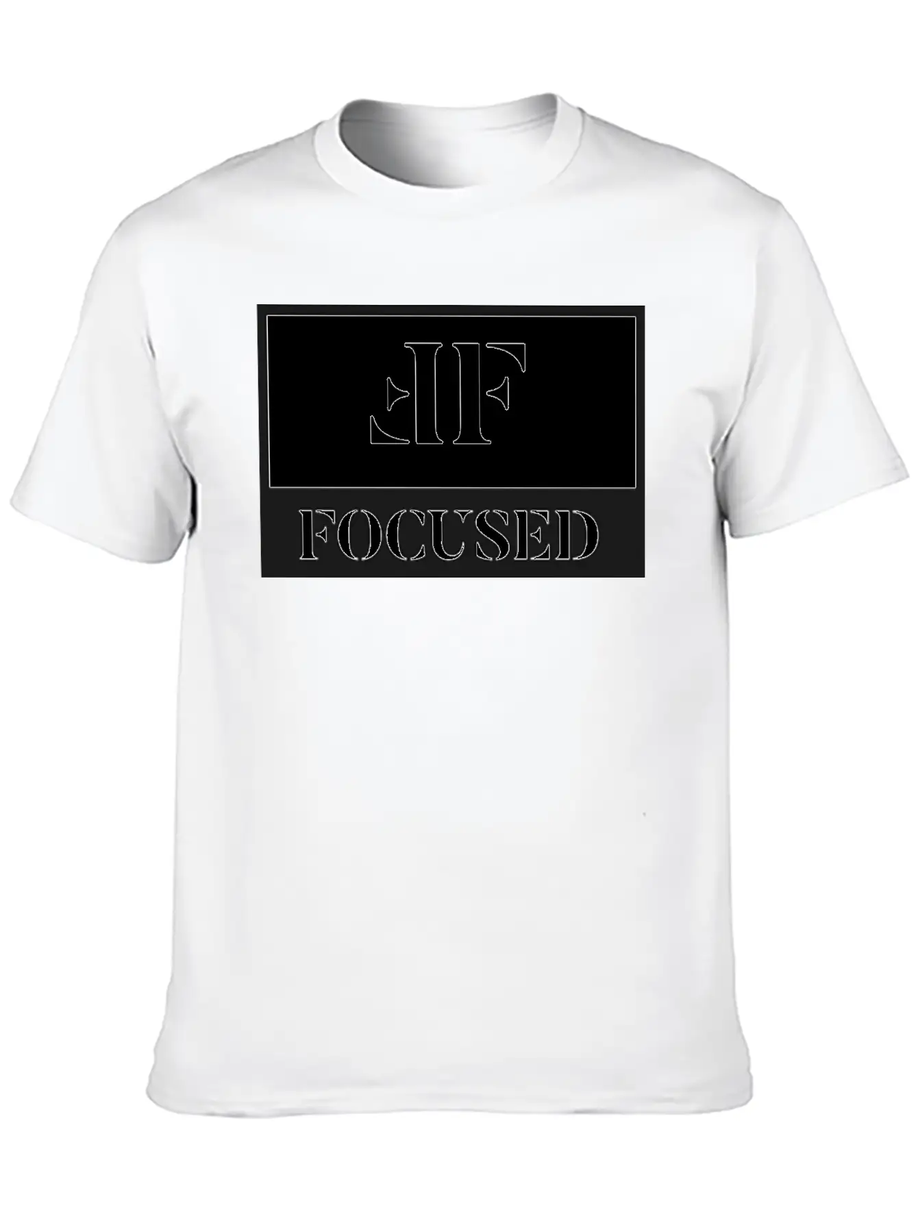 FOCUSED APPAREL By Dwayne Johnson Unisex Casual T-Shirt – Clean Design For Daily Comfort