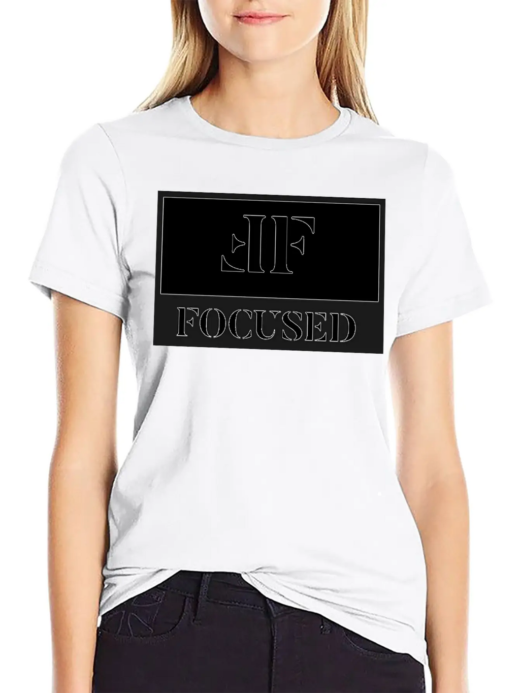 FOCUSED APPAREL By Dwayne Johnson Unisex Casual T-Shirt – Clean Design For Daily Comfort