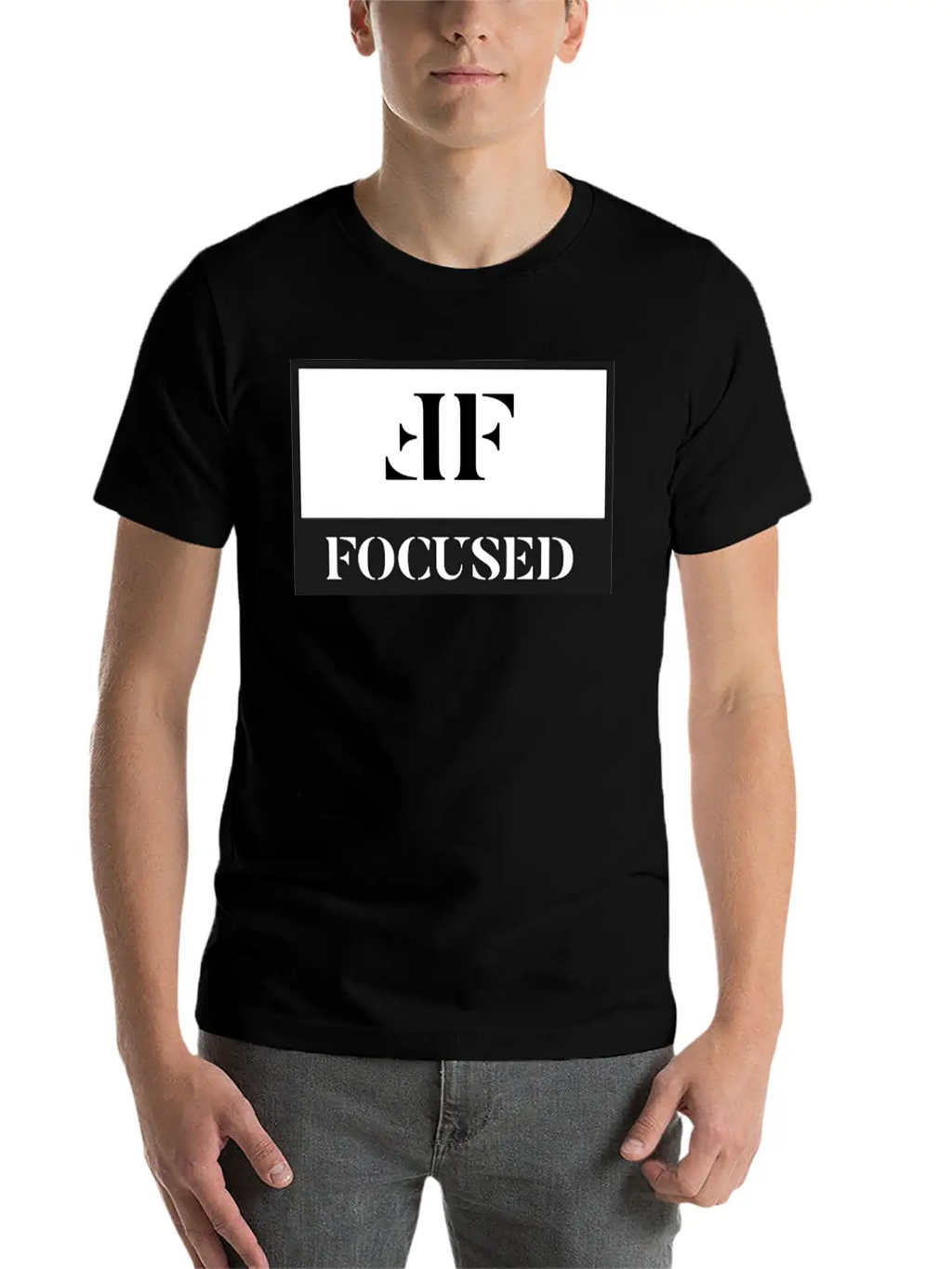 FOCUSED APPAREL By Dwayne Johnson Unisex Casual T-Shirt – Clean Design For Daily Comfort