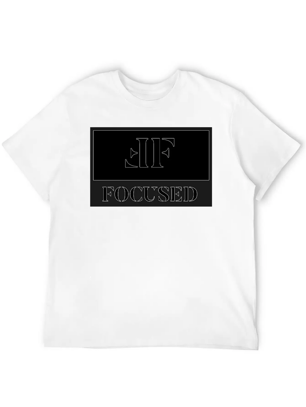 FOCUSED APPAREL By Dwayne Johnson Unisex Casual T-Shirt – Clean Design For Daily Comfort