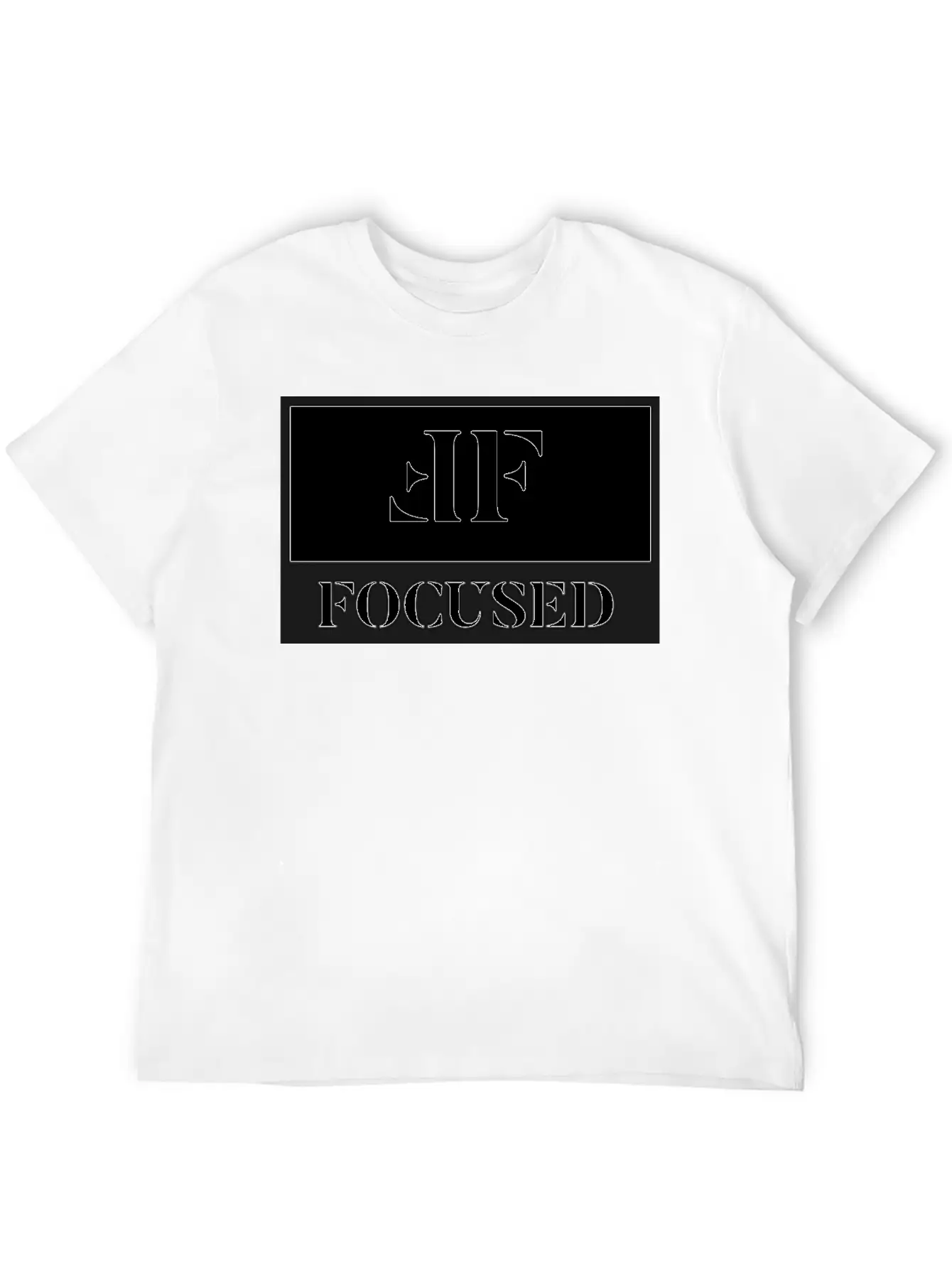 FOCUSED APPAREL By Dwayne Johnson Unisex Casual T-Shirt – Clean Design For Daily Comfort