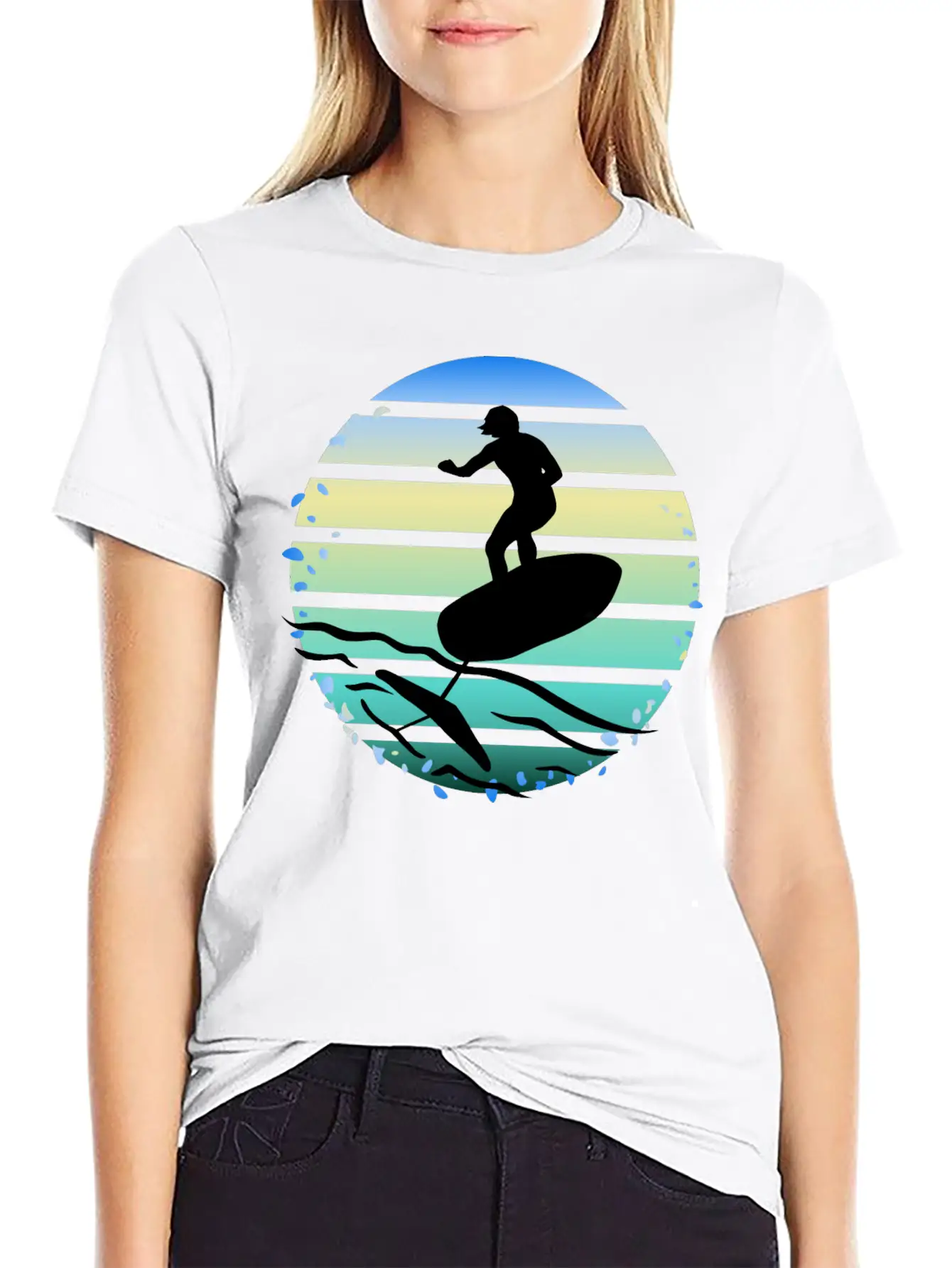 Foil Pumping Unisex Casual T-Shirt – Clean Design For Daily Comfort
